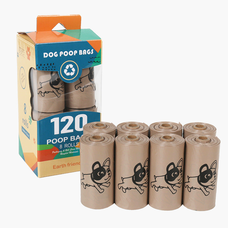 Biodegradable poop collection bag