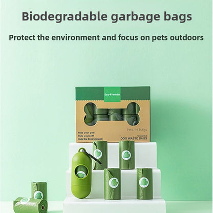 Biodegradable Scented Pet Waste Bags with Dispenser