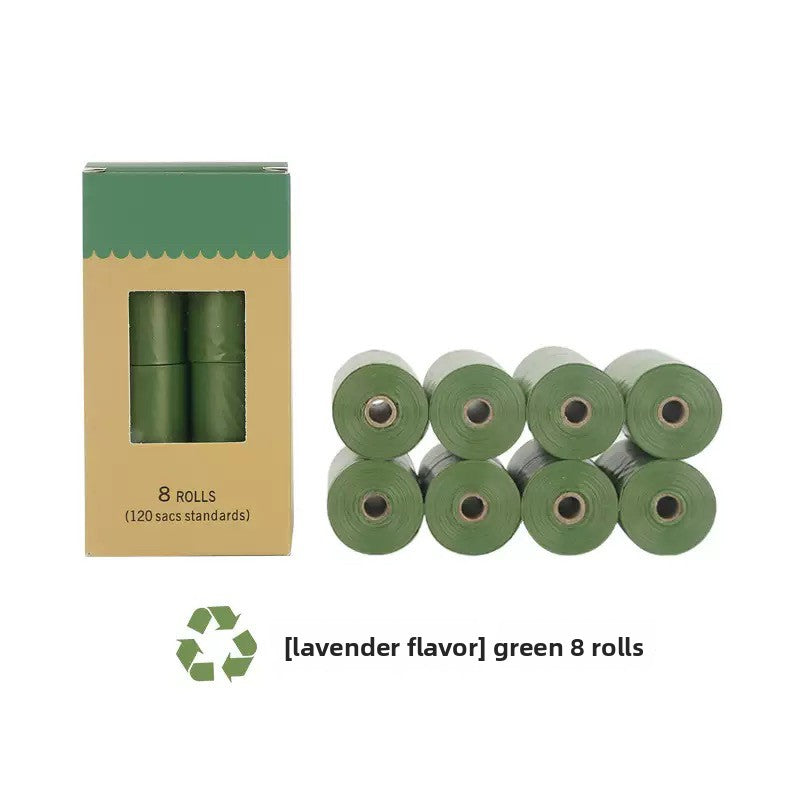 Biodegradable Scented Pet Waste Bags with Dispenser