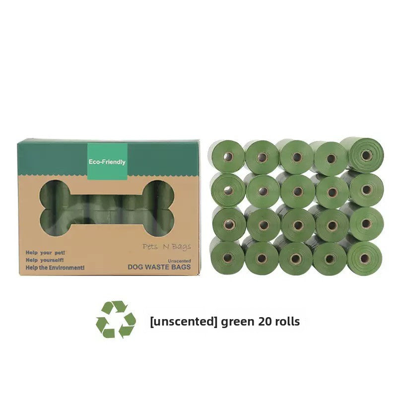 Biodegradable Scented Pet Waste Bags with Dispenser