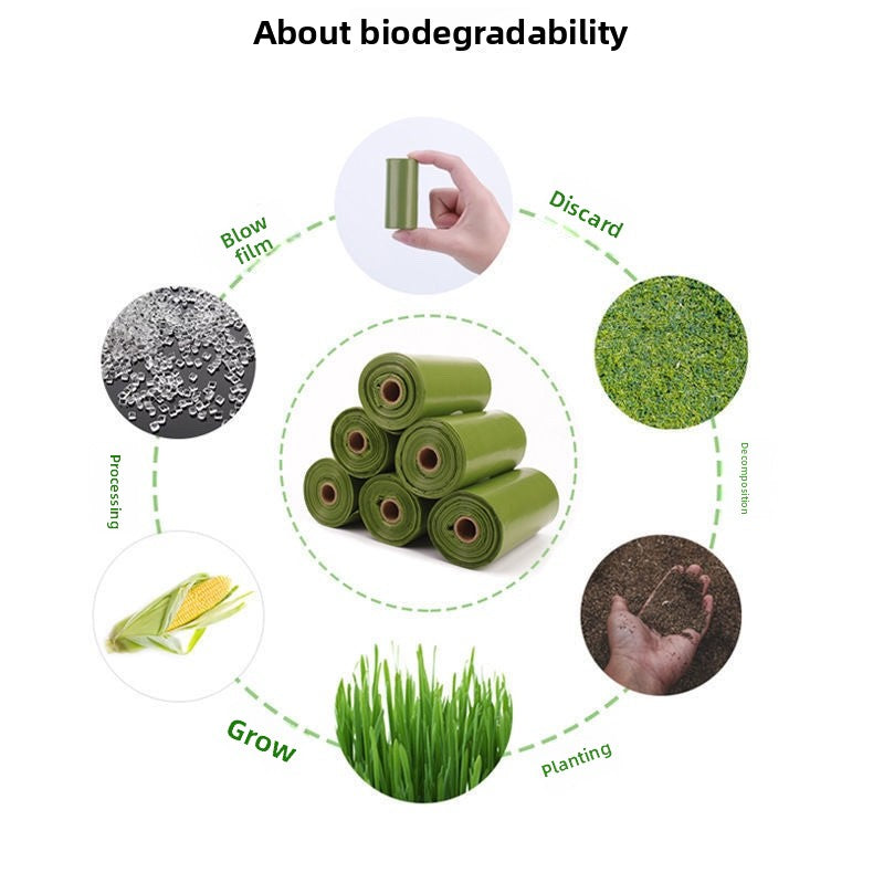 Biodegradable Scented Pet Waste Bags with Dispenser