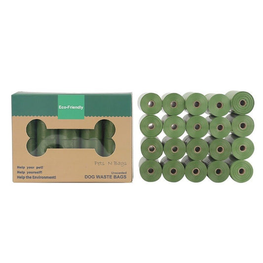Biodegradable Scented Pet Waste Bags with Dispenser