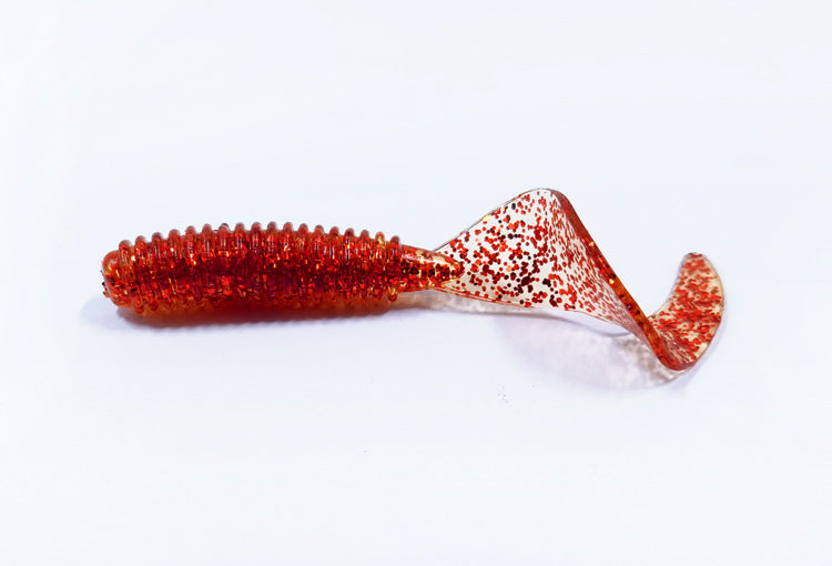 Bionic soft worm lure