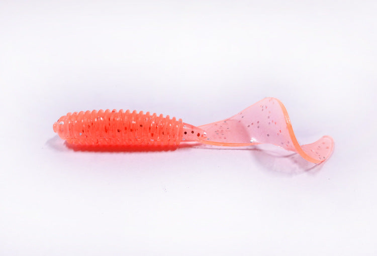 Bionic soft worm lure