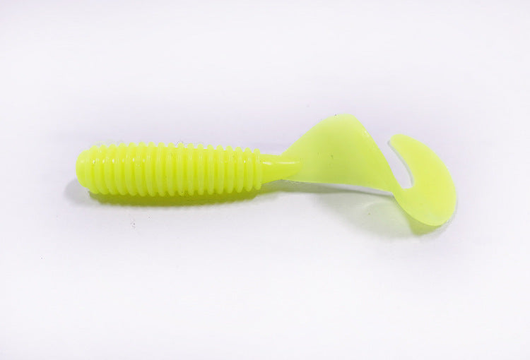 Bionic soft worm lure