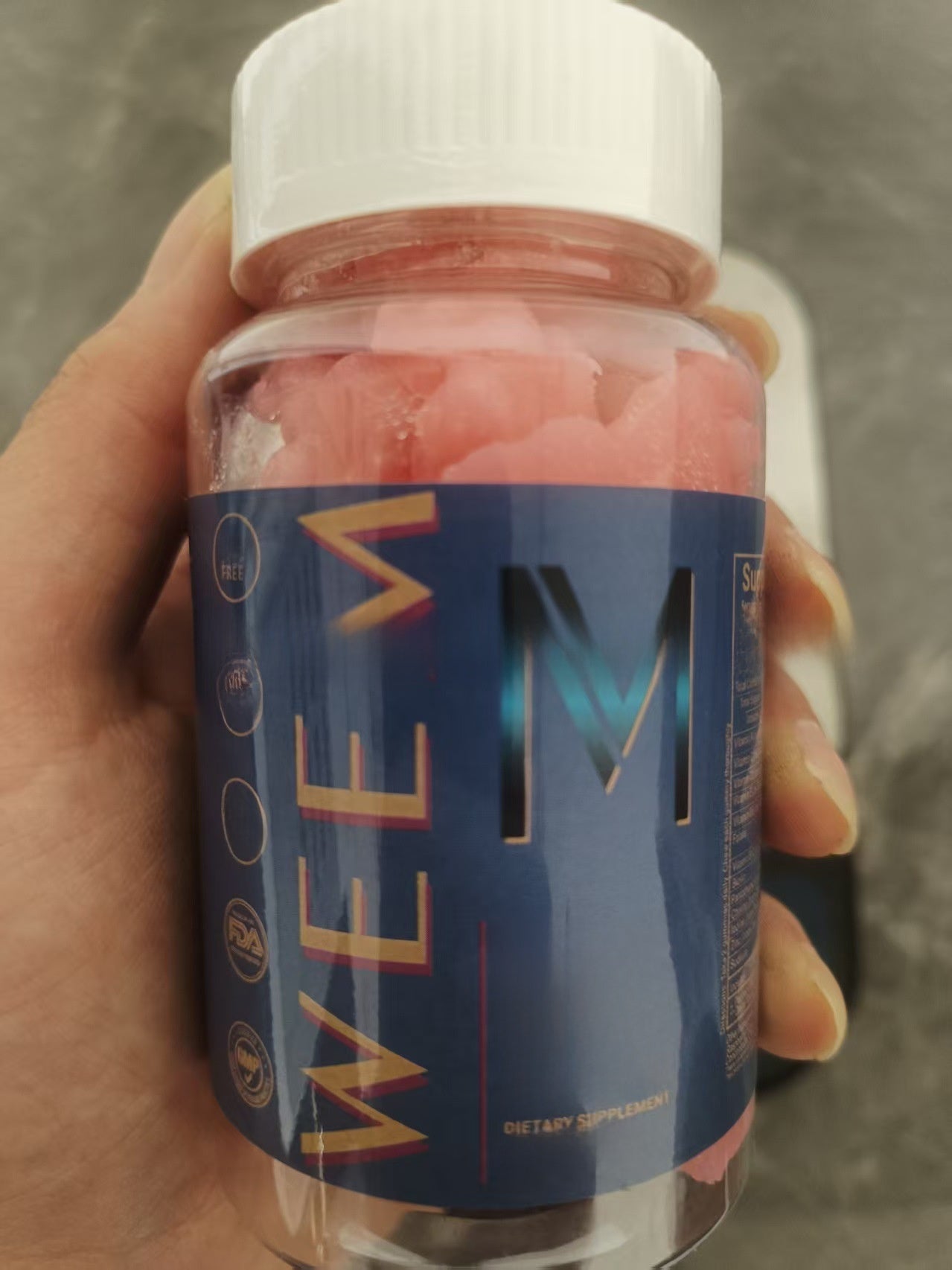 Biotin gummy 60 tablets