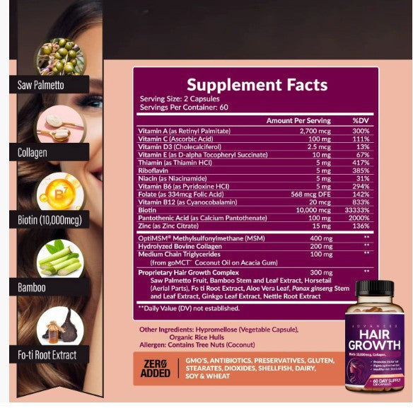 Biotin Hair Capsules