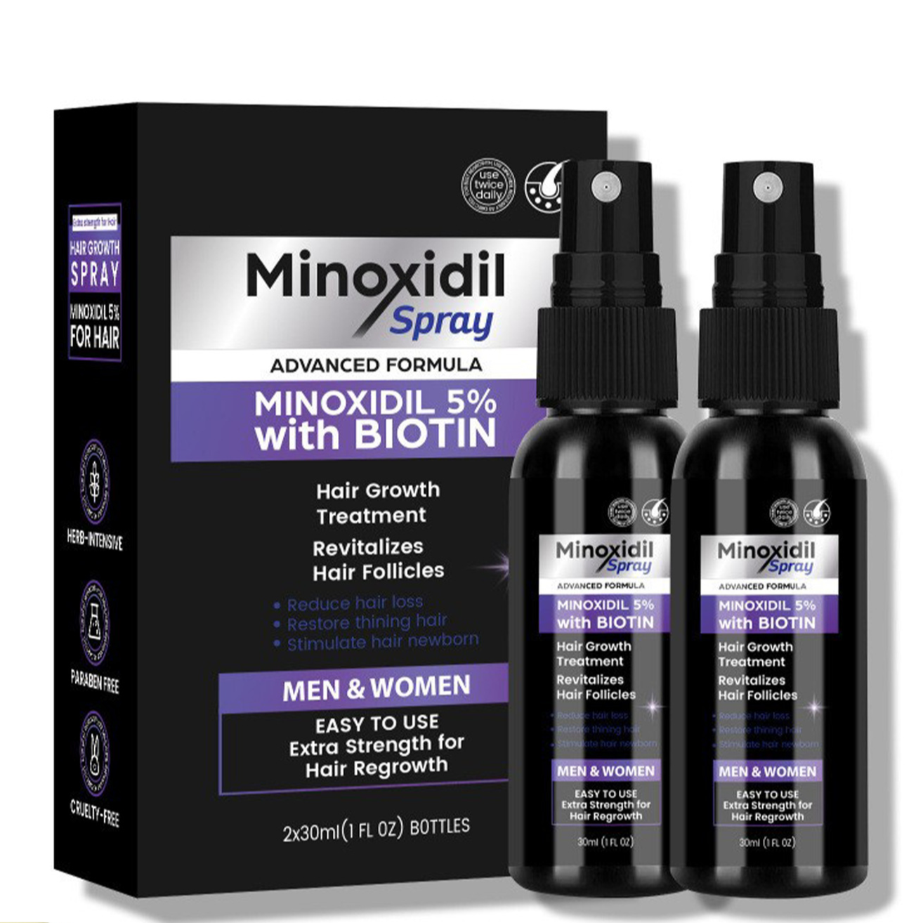 Biotin Hair Growth Spray for Scalp Care