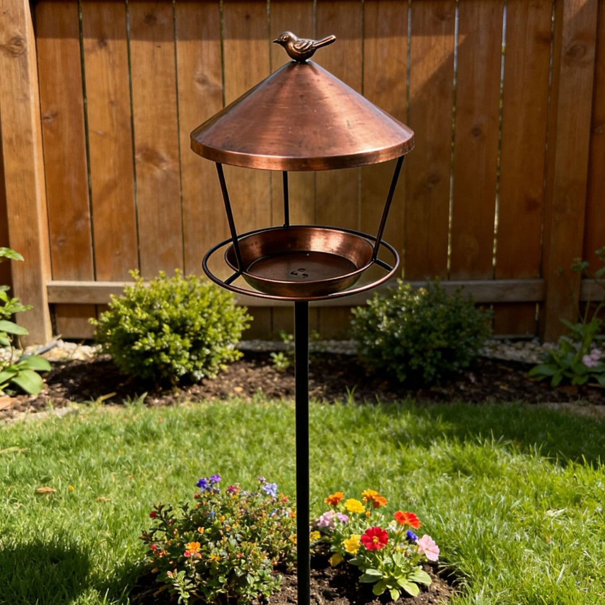 Bird Feeder with Roof
