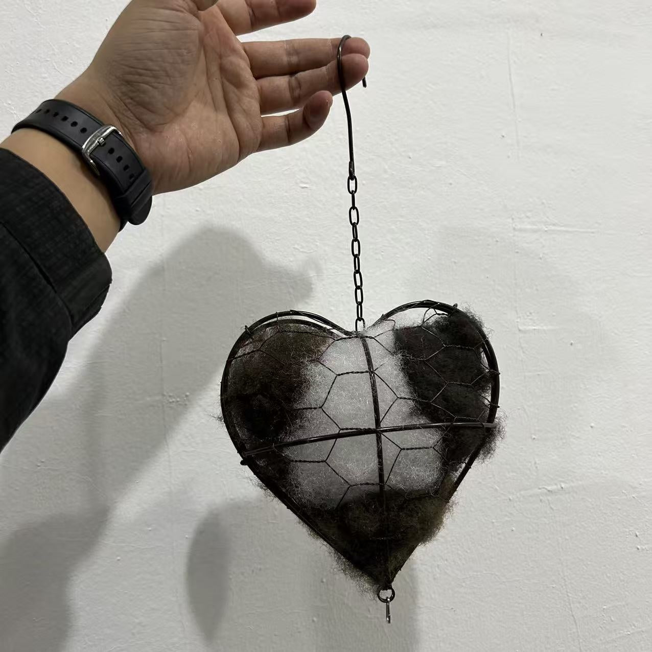 Bird Nest Heart Courtyard Decoration
