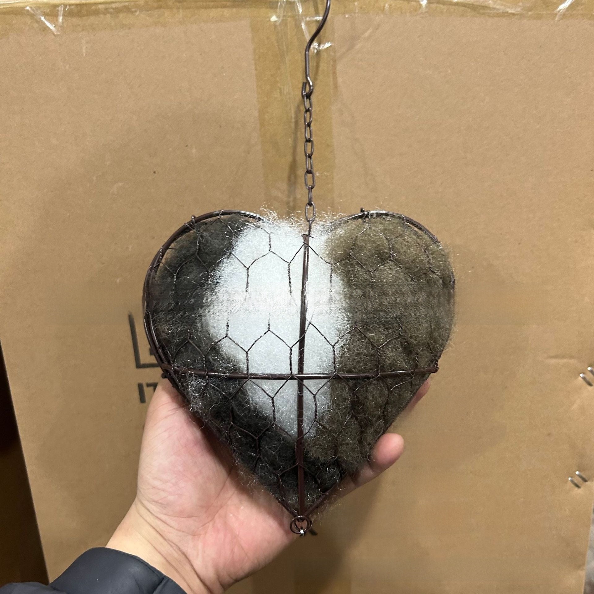 Bird Nest Heart Courtyard Decoration