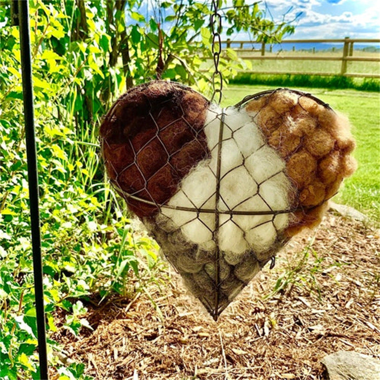 Bird's Nest Heart Outdoor Courtyard Art