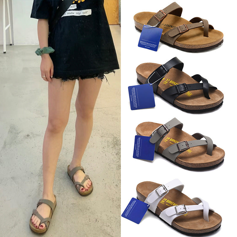 Birkenstock Mayari Cork Thong Sandals