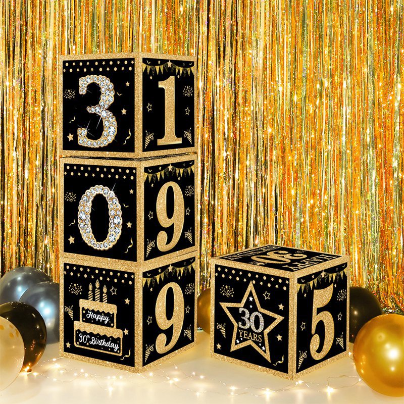 Birthday Balloon Box Set Party Decorations