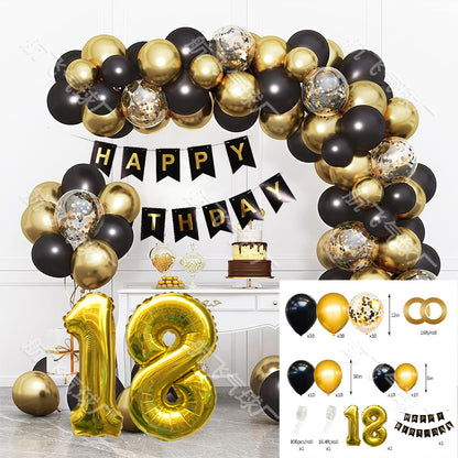 Birthday Balloon Set