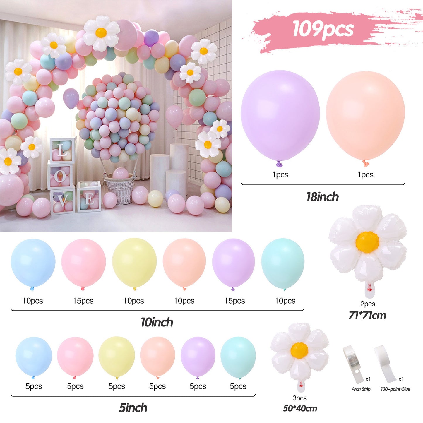 Birthday Balloon Set