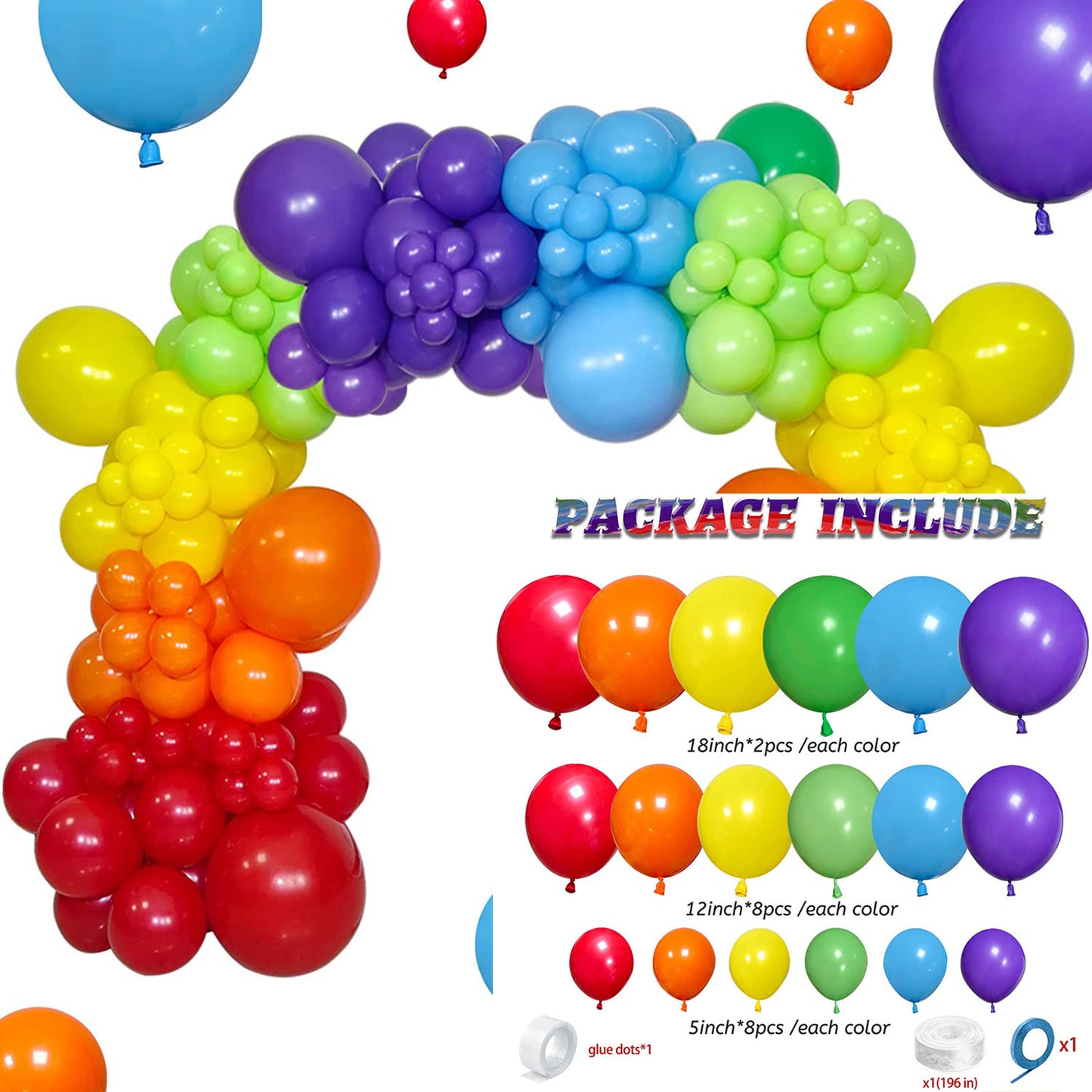 Birthday Balloon Set