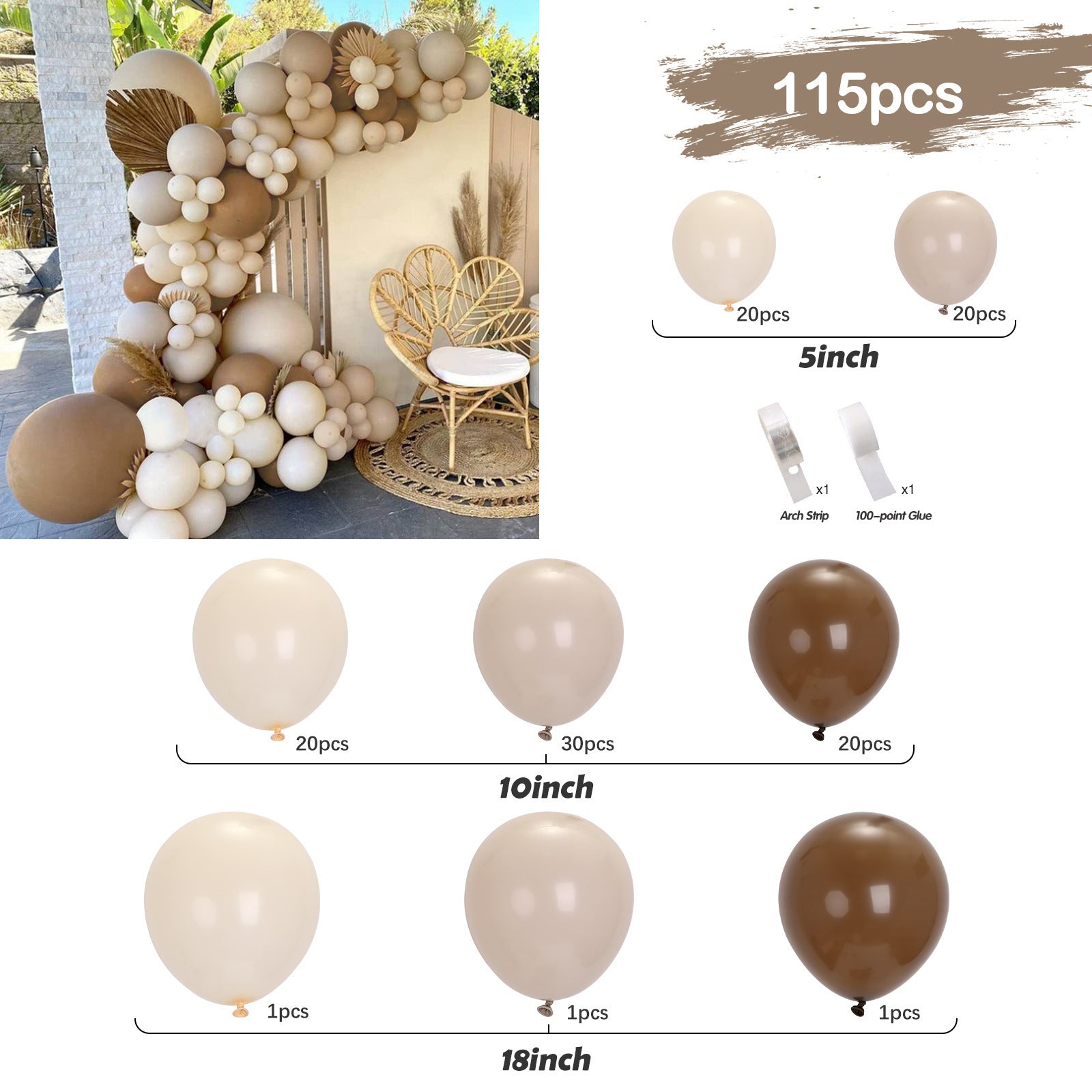 Birthday Balloon Set