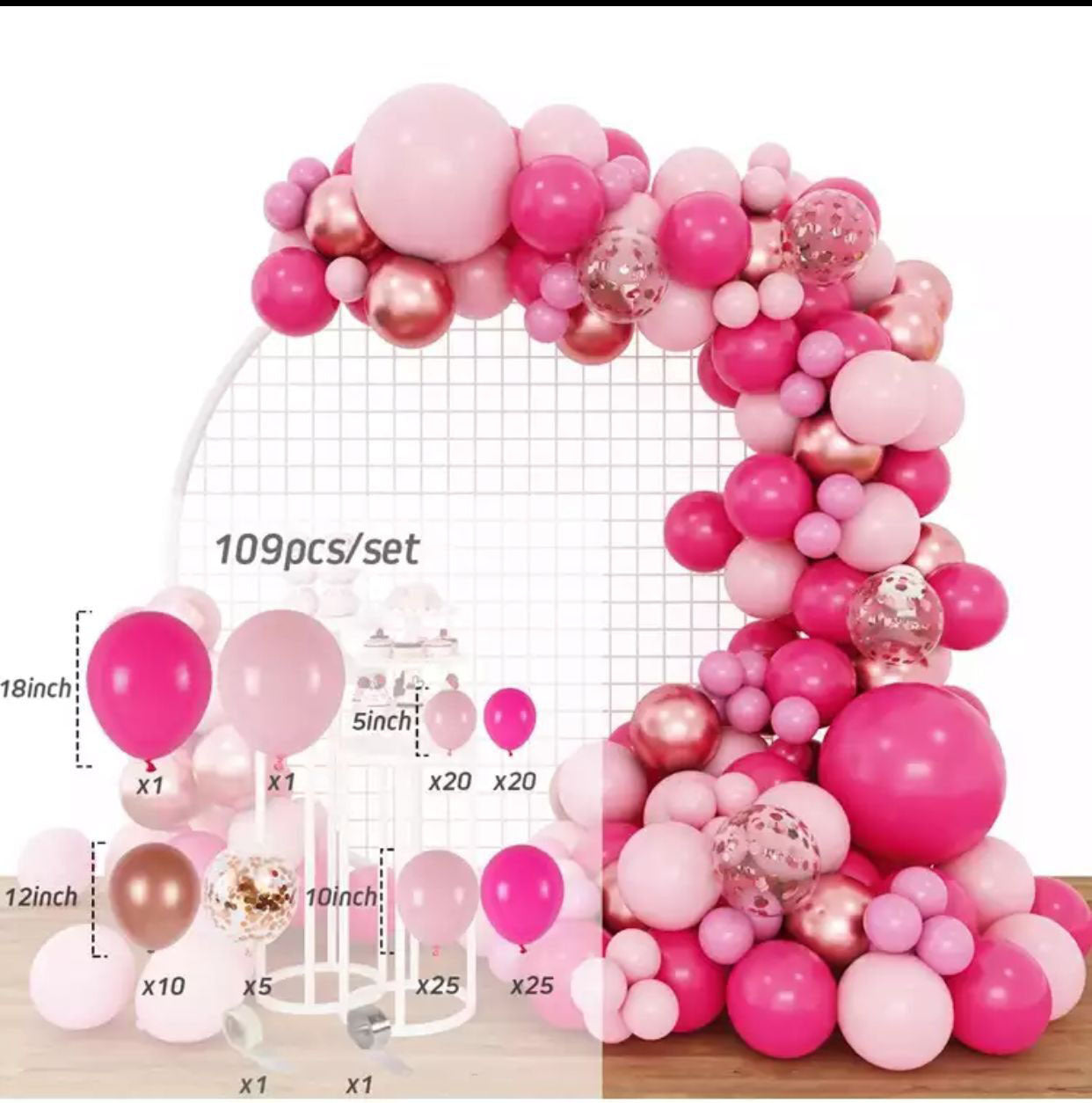 Birthday Balloon Set