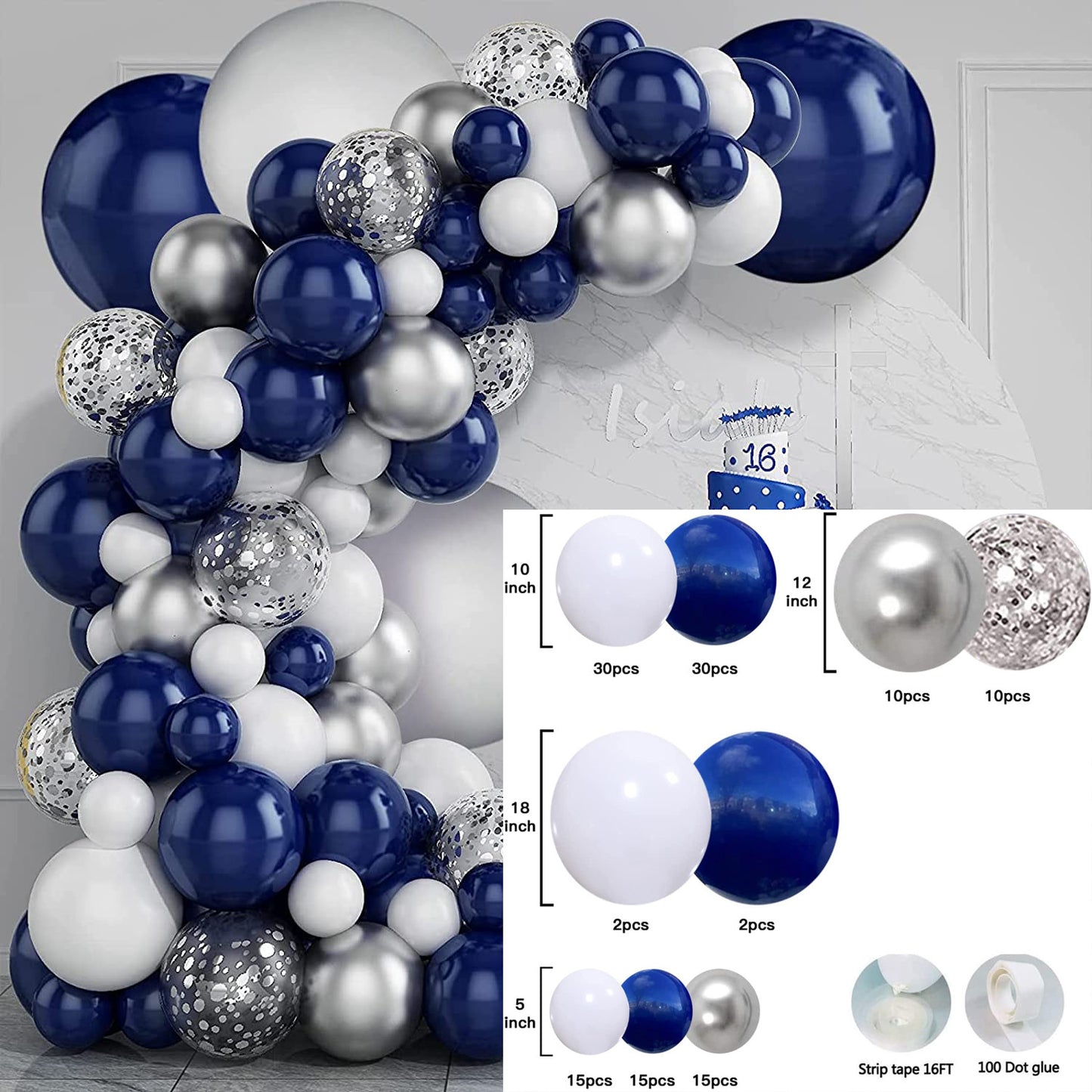Birthday Balloon Set
