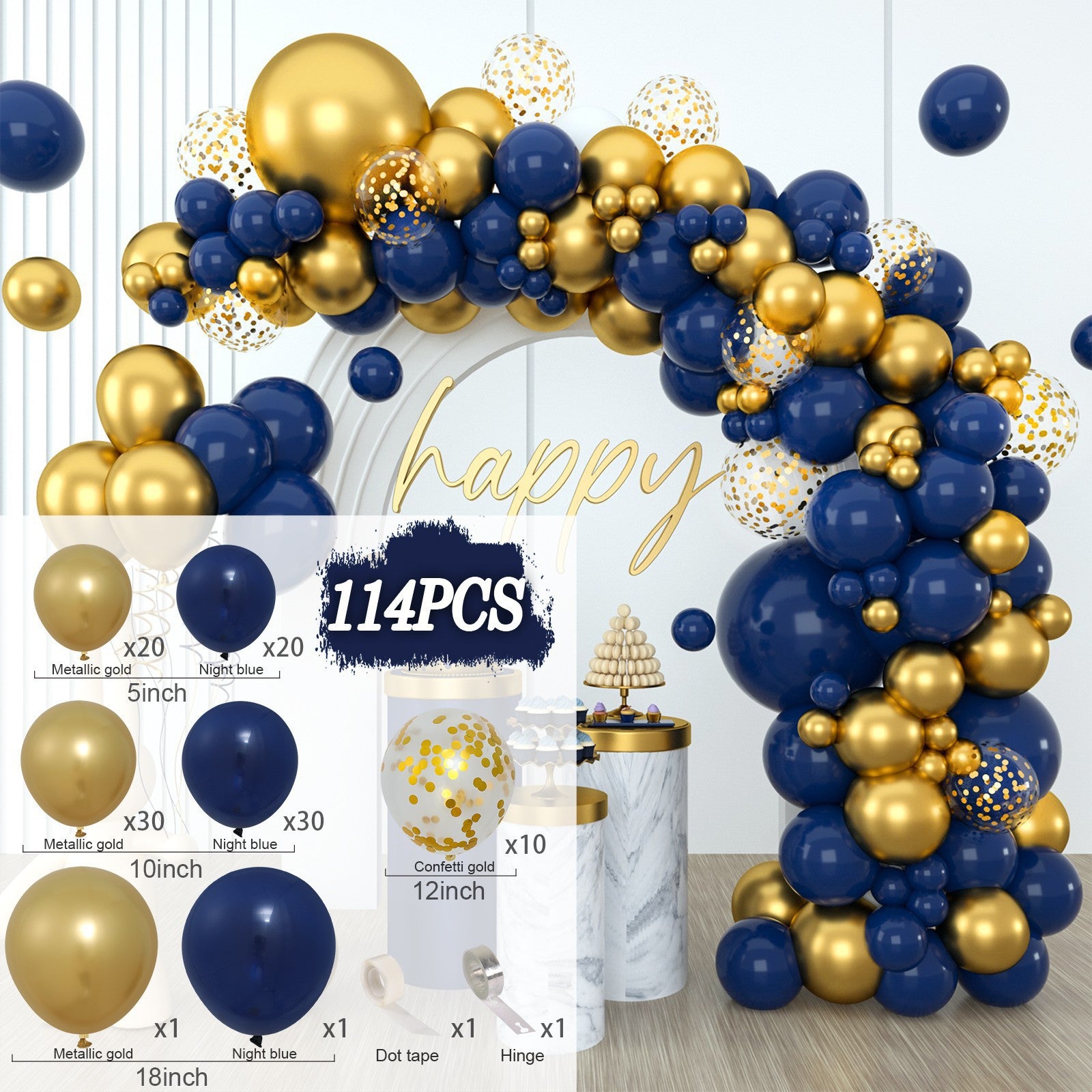 Birthday Balloon Set