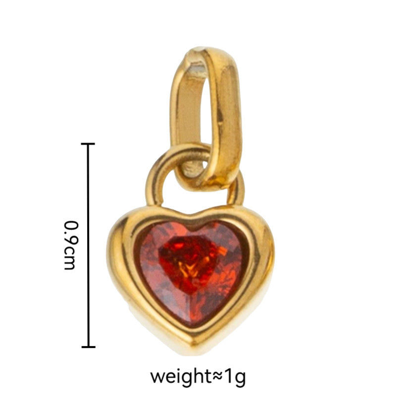 Birthstone Pendant Necklace