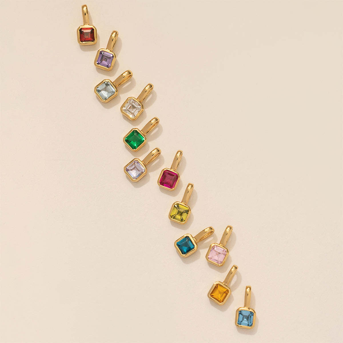 Birthstone Pendant Necklace