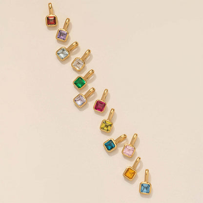 Birthstone Pendant Necklace