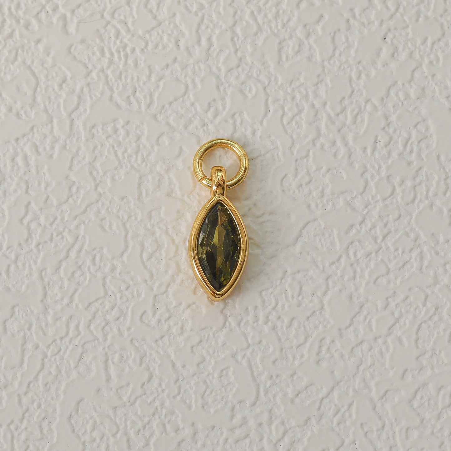 Birthstone Zircon Gold Plated Necklace