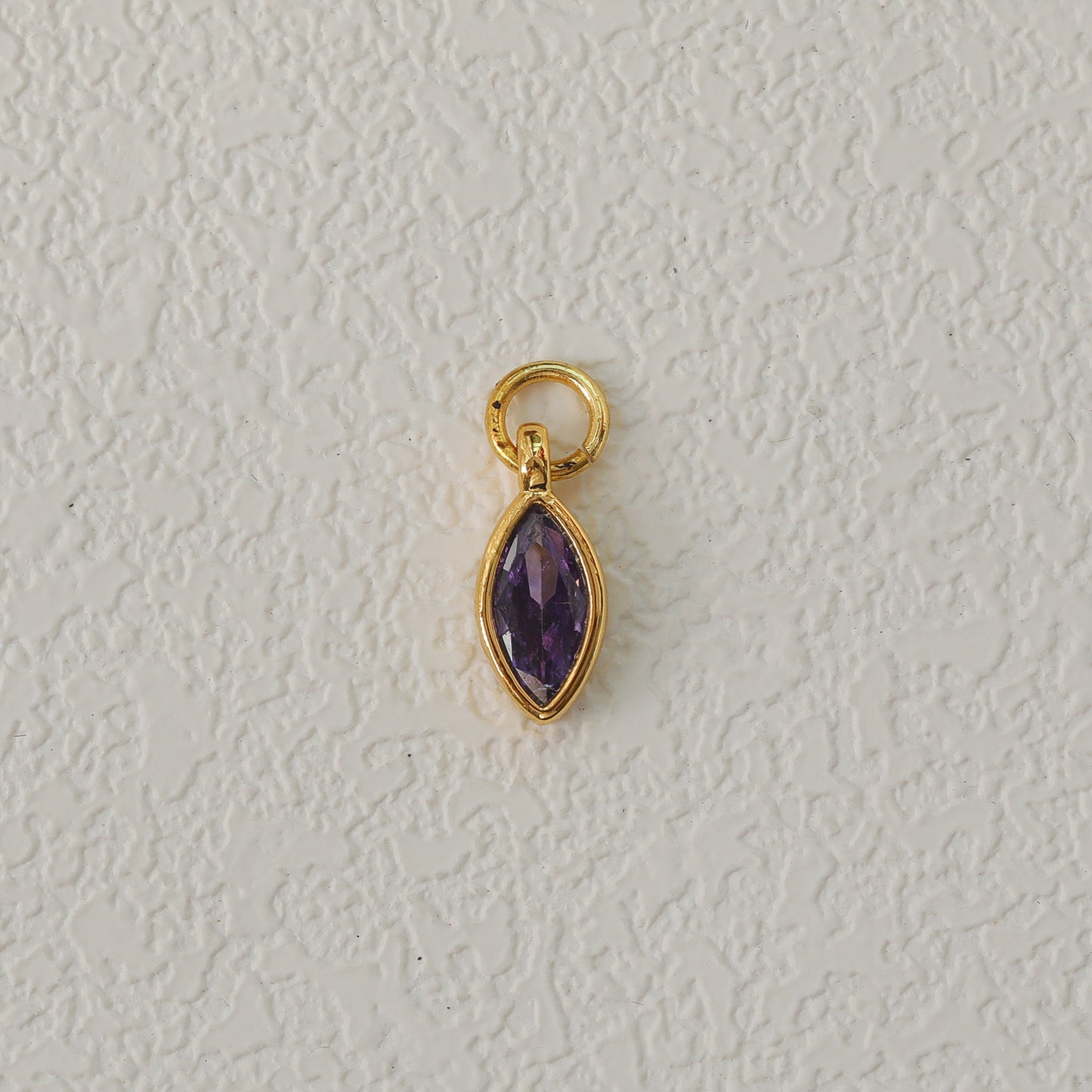 Birthstone Zircon Gold Plated Necklace