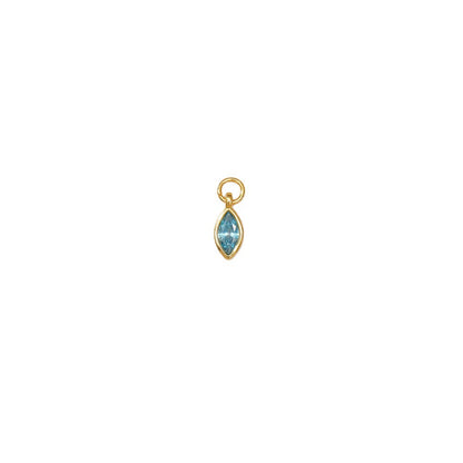 Birthstone Zircon Gold Plated Necklace