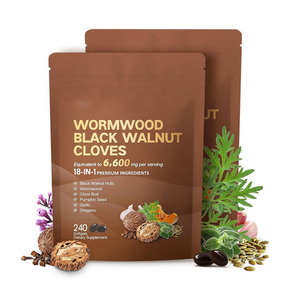 Bitter Black Walnut Wormwood Softgel Capsules
