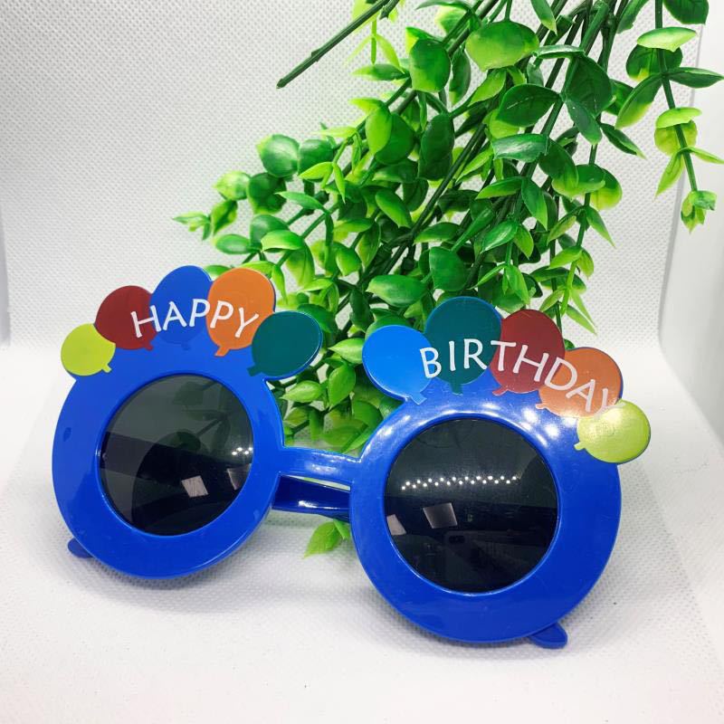 Bizarre creative party photography props, cake decorations, weekend props, Christmas birthday glasses