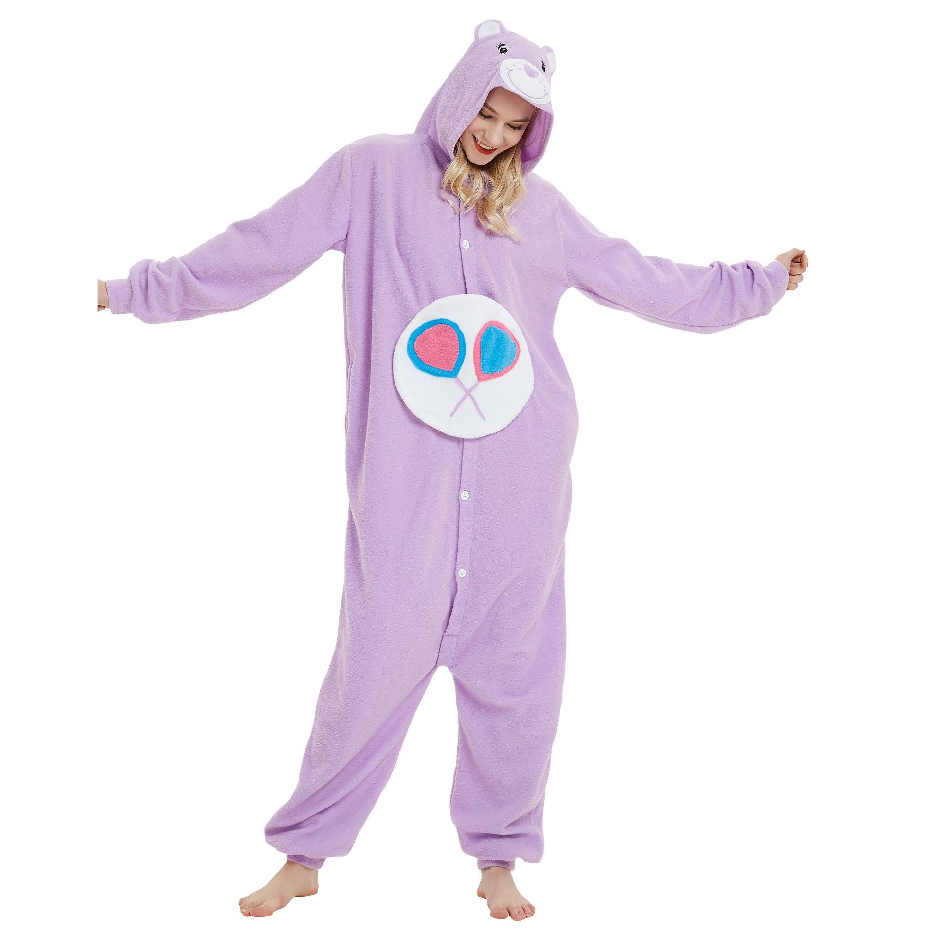 Black and white fleece onesie pajamas