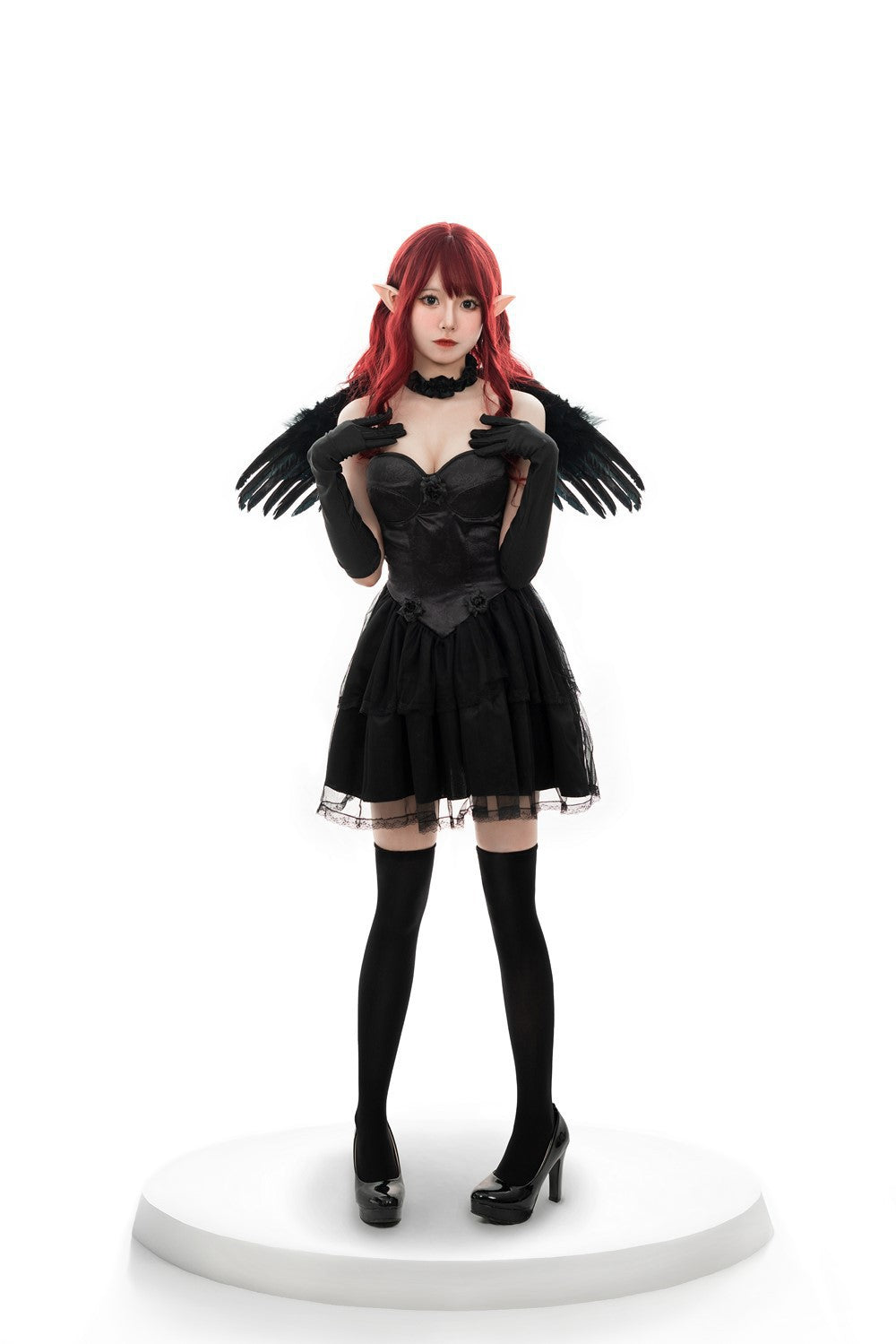 Black Angel and Demon Cosplay Costume