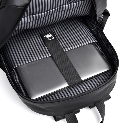 Black Casual Computer Backpack