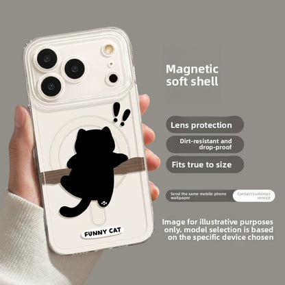 Black Cat Magnetic Case