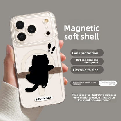 Black Cat Magnetic Case