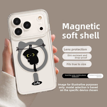 Black Cat Magnetic Case