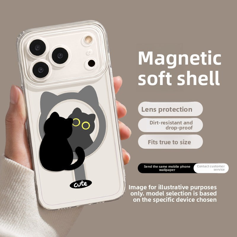 Black Cat Magnetic Case