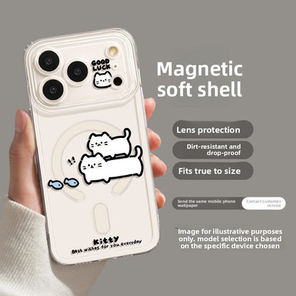 Black Cat Magnetic Case