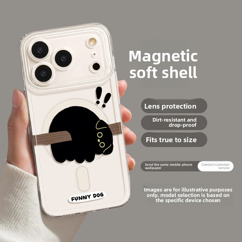 Black Cat Magnetic Case