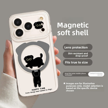 Black Cat Magnetic Case