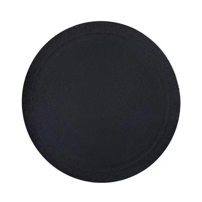 Black Exfoliating Bath Sponge (Round Shape) for Home Use