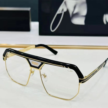 Black full-frame eyeglass frame