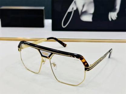 Black full-frame eyeglass frame