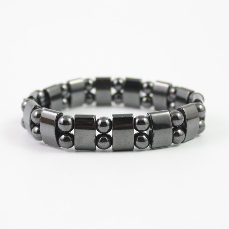 Black Gallstone Magnetic Therapy Bracelet