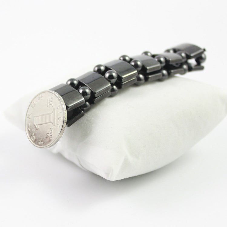 Black Gallstone Magnetic Therapy Bracelet