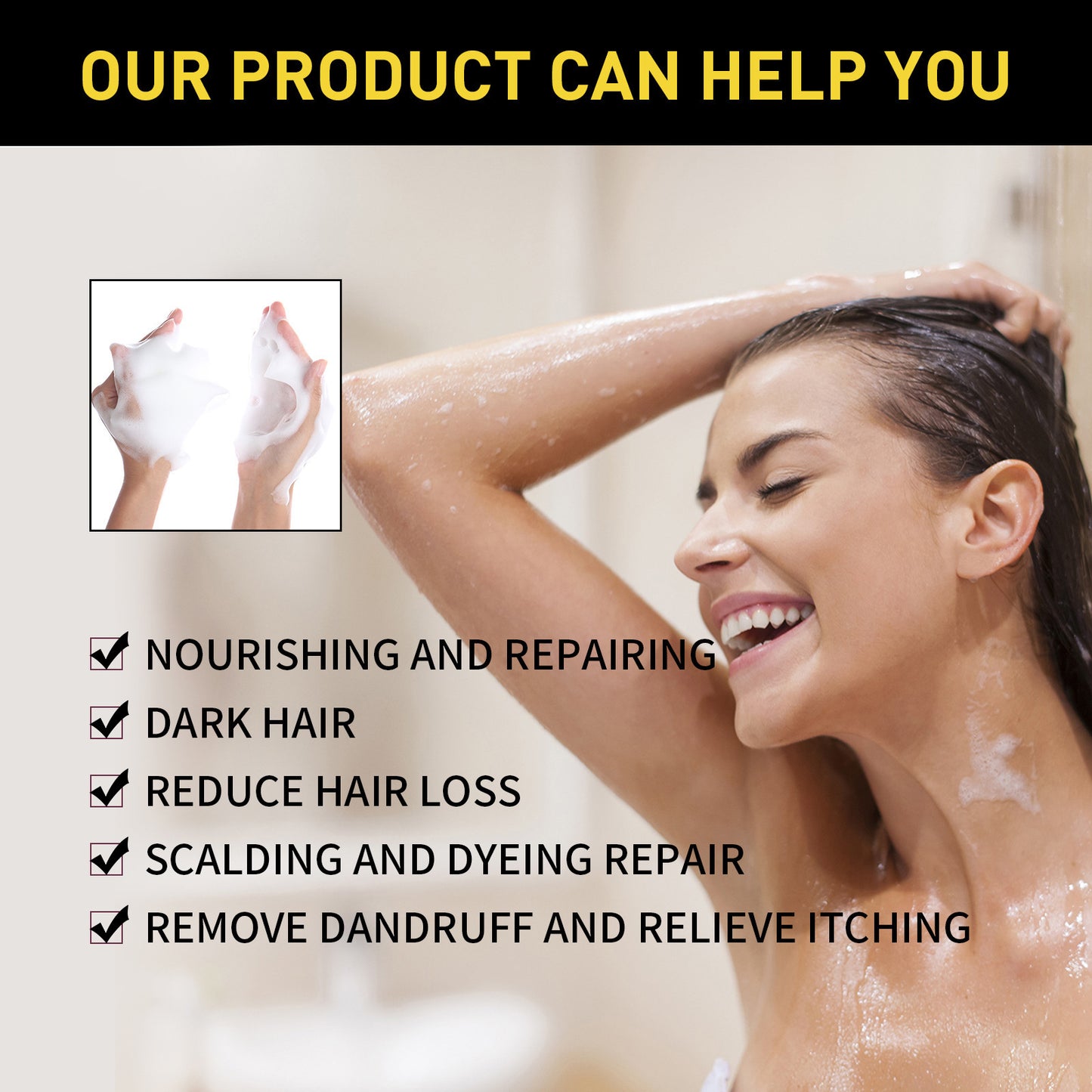 Black Hair Shampoo