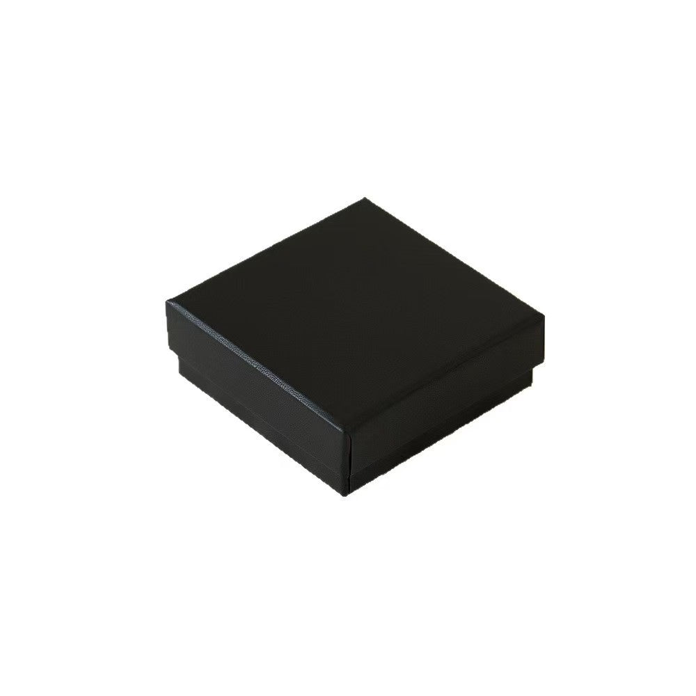 Black Jewelry Storage Box with Lid